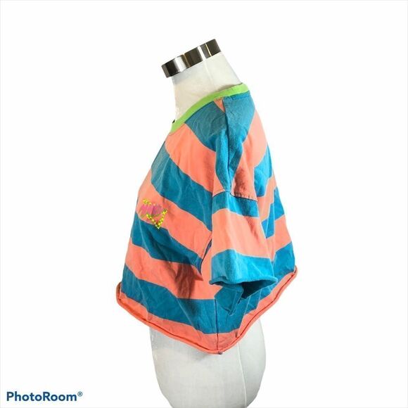 Empyre “Wavy Daze” Vintage Striped Shirt Large - Picture 2 of 10